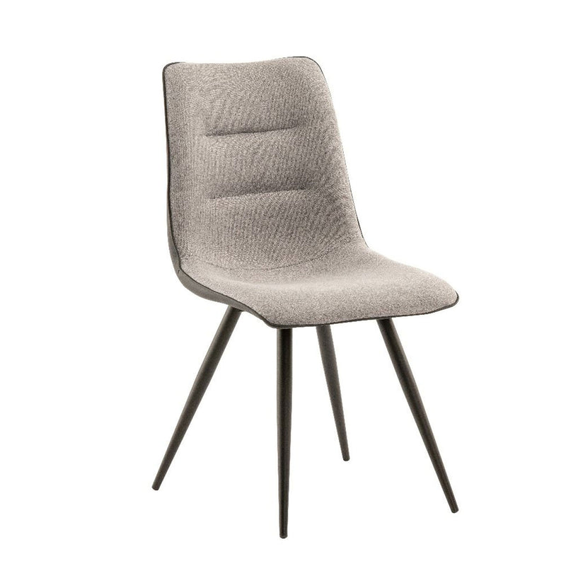 Mia 4 Chair Round Marble Top Dining Table Set by Lavishway | Dining Table Set-24810