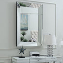 Miami Rectangular Accent Wall Mirror by Lavishway | Wall Mirrors-24802