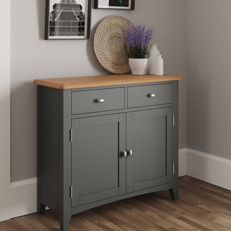 Grantham Oak Top 2 Doors 2 Drawers Sideboard by Lavishway | Sideboards-36905