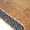 Milan Solid Wood 2 Drawers Console Table by Lavishway | Hallway Console Table-58674