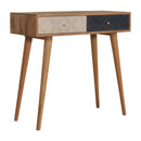 Milan Solid Wood 2 Drawers Console Table by Lavishway | Hallway Console Table-58669