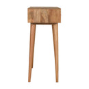 Milan Solid Wood 2 Drawers Console Table by Lavishway | Hallway Console Table-58679