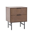 Milo Classic Nightstand Bedside Table by Lavishway | Bedside Tables-23085
