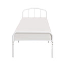 Milton Traditional Metal Single Bed by Lavishway | Metal Beds-35515