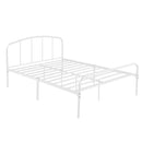 Milton Traditional Metal King Size Bed by Lavishway | Metal Beds-35499