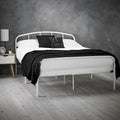 Milton Traditional Metal Double Bed by Lavishway | Metal Beds-35500
