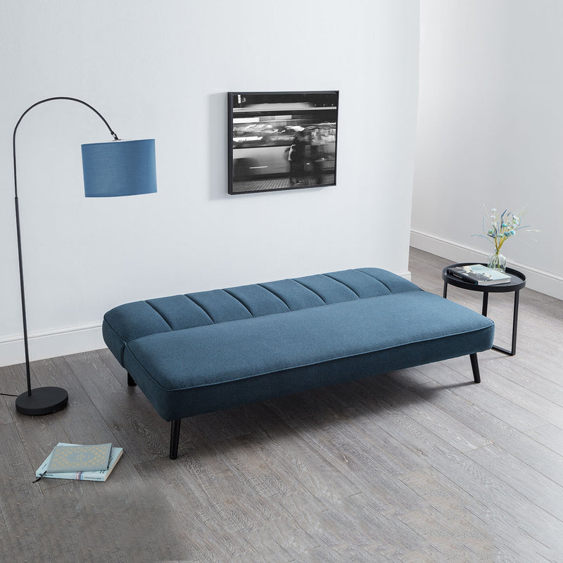 Miro Curved Back Fabric Sofa Bed by Lavishway | Sofa Beds-61602