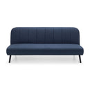 Miro Curved Back Fabric Sofa Bed by Lavishway | Sofa Beds-61605