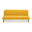 Miro Curved Back Fabric Sofa Bed by Lavishway | Sofa Beds-61607