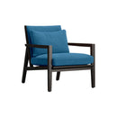 Mischa Upholstered Fabric Armchair by Lavishway | Armchairs-23133