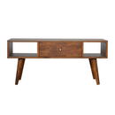 Hutch Solid Wood Chestnut Coffee Table by Lavishway | Coffee Tables-58784
