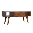 Hutch Solid Wood Chestnut Coffee Table by Lavishway | Coffee Tables-58783