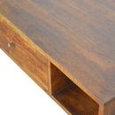 Hutch Solid Wood Chestnut Coffee Table by Lavishway | Coffee Tables-58789