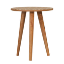 Hutch Patterned Design Cube End Table by Lavishway | Side Tables-58722