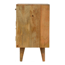 Hutch Mixed Pattern Bedside Table by Lavishway | Bedside Tables-58692