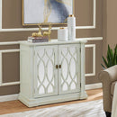 Modena Mirrored Panel 2 Doors Chest by Lavishway | Chest Of Drawers-24758