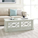 Modena Mirrored Panel 2 Drawers Coffee Table by Lavishway | Coffee Tables-24689