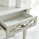 Modena Mirrored Panel 2 Drawers Console Table by Lavishway | Hallway Console Table-24683