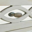 Modena Mirrored Panel 2 Drawers Console Table by Lavishway | Hallway Console Table-24686