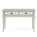 Modena Mirrored Panel 2 Drawers Console Table by Lavishway | Hallway Console Table-24681