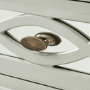 Modena Mirrored Panel 2 Drawers Console Table by Lavishway | Hallway Console Table-24687