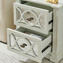 Modena Mirrored Panel 2 Drawers Side Table by Lavishway | Bedside Tables-24753