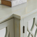 Modena Mirrored Panel 4 Doors Large Sideboard by Lavishway | Sideboards-24746