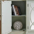 Modena Mirrored Panel 4 Doors Large Sideboard by Lavishway | Sideboards-24742