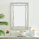 Modena Mirrored Panel Frame Wall Mirror by Lavishway | Wall Mirrors-24678