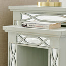 Modena Mirrored Panel Nest Of 2 Tables by Lavishway | Nest of Tables-24653