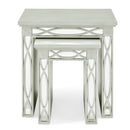 Modena Mirrored Panel Nest Of 2 Tables by Lavishway | Nest of Tables-24656