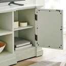 Modena Mirrored Panel 2 Doors TV Unit by Lavishway | TV Units Cabinets-24614