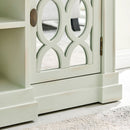 Modena Mirrored Panel 2 Doors TV Unit by Lavishway | TV Units Cabinets-24615