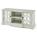 Modena Mirrored Panel 2 Doors TV Unit by Lavishway | TV Units Cabinets-24612