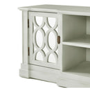 Modena Mirrored Panel 2 Doors TV Unit by Lavishway | TV Units Cabinets-24617