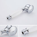 Brass Chrome Bathtub Tap & Hand Shower Set by Lavishway | Bathtub Faucets-49624