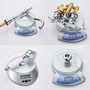 Brass Chrome Bathtub Tap & Hand Shower Set by Lavishway | Bathtub Faucets-49627