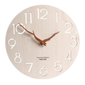 Modern Design Wooden 3D Wall Clock by Lavishway | Wall Clocks-50031
