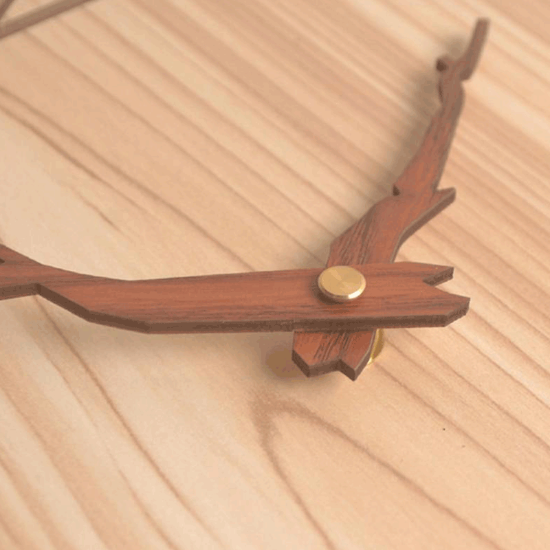 Modern Design Wooden 3D Wall Clock by Lavishway | Wall Clocks-50034