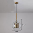 Modern Loft Glass Ball Pendant Light by Lavishway | Pendant Lighting-50206