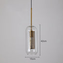 Modern Loft Glass Ball Pendant Light by Lavishway | Pendant Lighting-50203