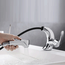 Modern Brass Pull Out Spout Bathroom Tap by Lavishway | Bathroom Faucet-48962