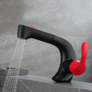 Modern Brass Pull Out Spout Bathroom Tap by Lavishway | Bathroom Faucet-48961