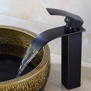 Waterfall Style Square Body Bathroom Tap by Lavishway | Bathroom Faucet-48988