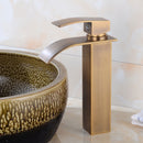 Waterfall Style Square Body Bathroom Tap by Lavishway | Bathroom Faucet-48987