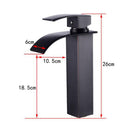 Waterfall Style Square Body Bathroom Tap by Lavishway | Bathroom Faucet-48997