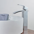 Waterfall Style Square Body Bathroom Tap by Lavishway | Bathroom Faucet-48985