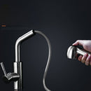 Modern Style Steel Kitchen Tap With Spray Gun by Lavishway | Kitchen Faucets-48610
