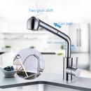Modern Style Steel Kitchen Tap With Spray Gun by Lavishway | Kitchen Faucets-48612