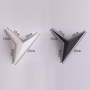 Nordic Style Triangle Shape LED Wall Lamp by Lavishway | Wall Lights-50211